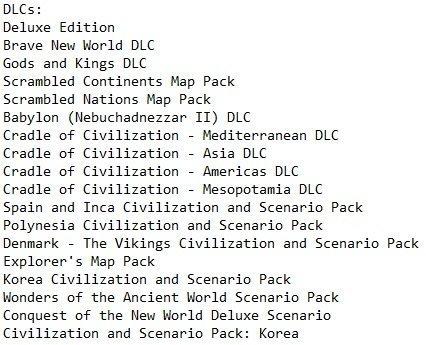 Цивилизация 5 русская версия